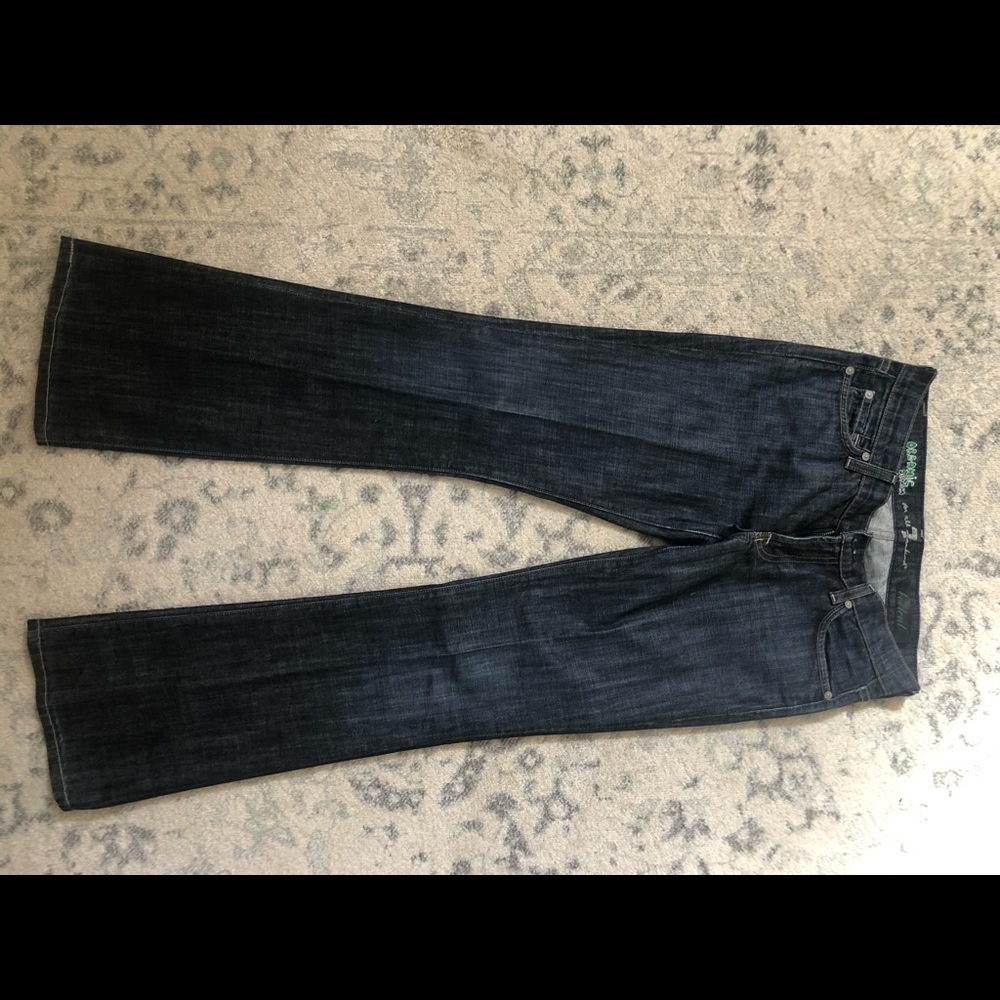 Like New Seven For All Mankind organic jeans